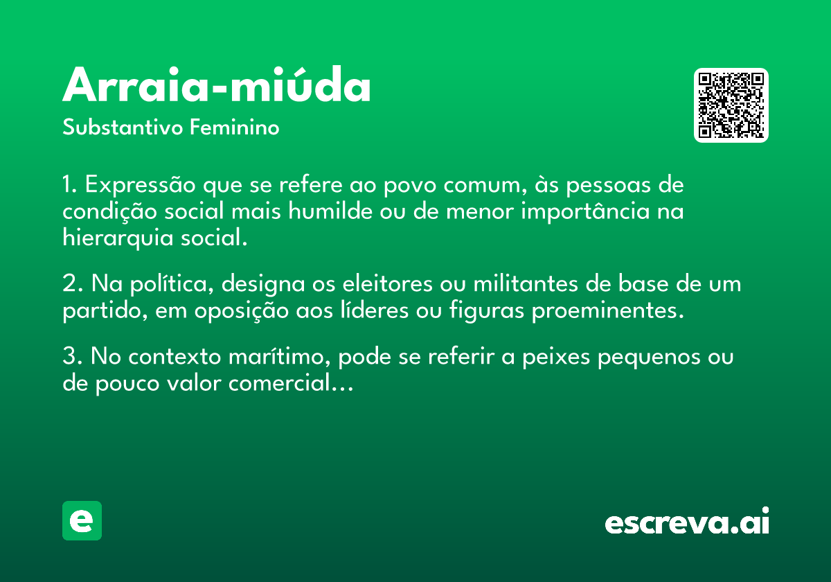 arraia-miúda