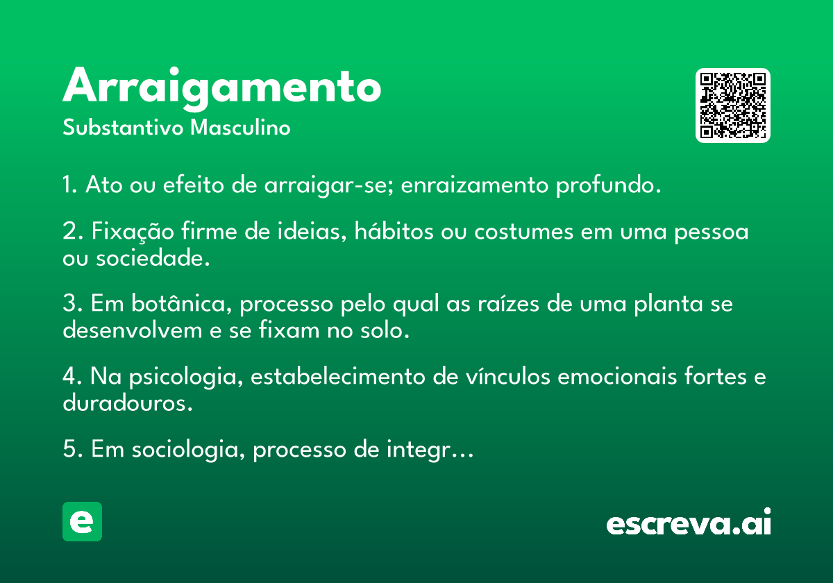 arraigamento