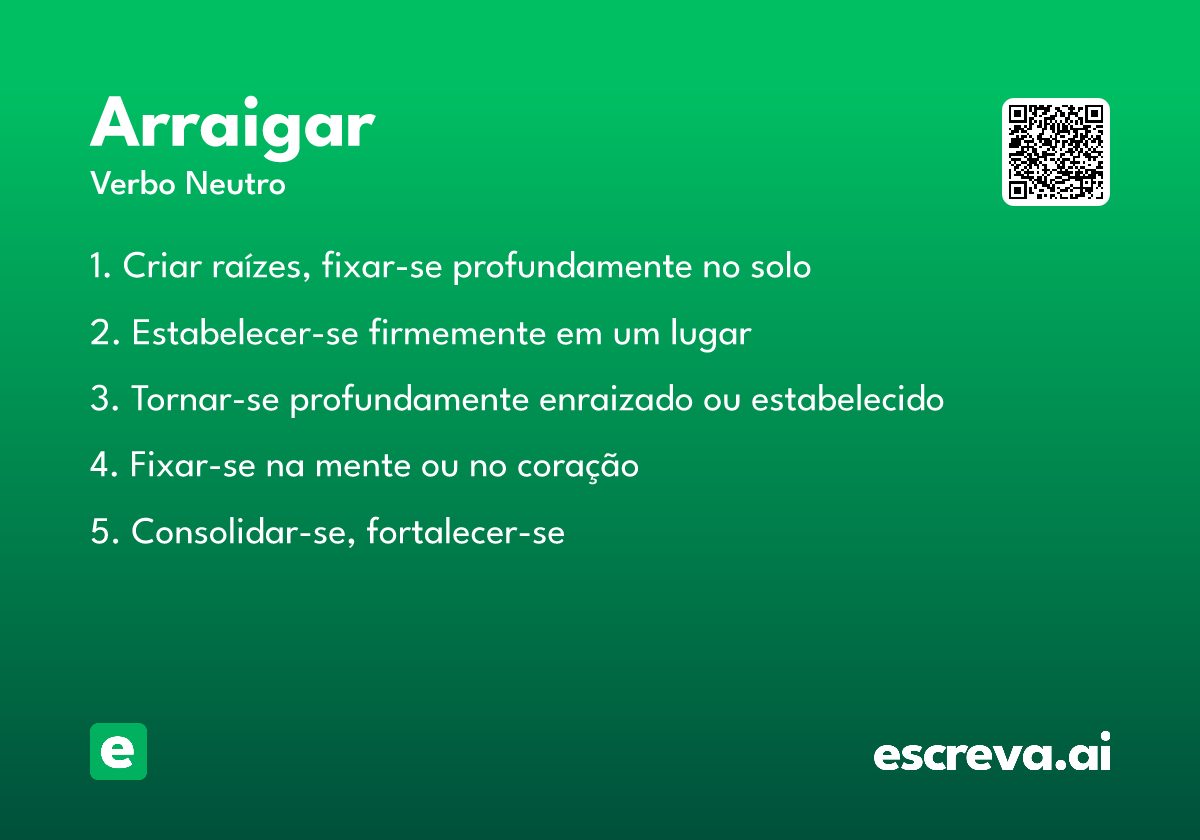 arraigar