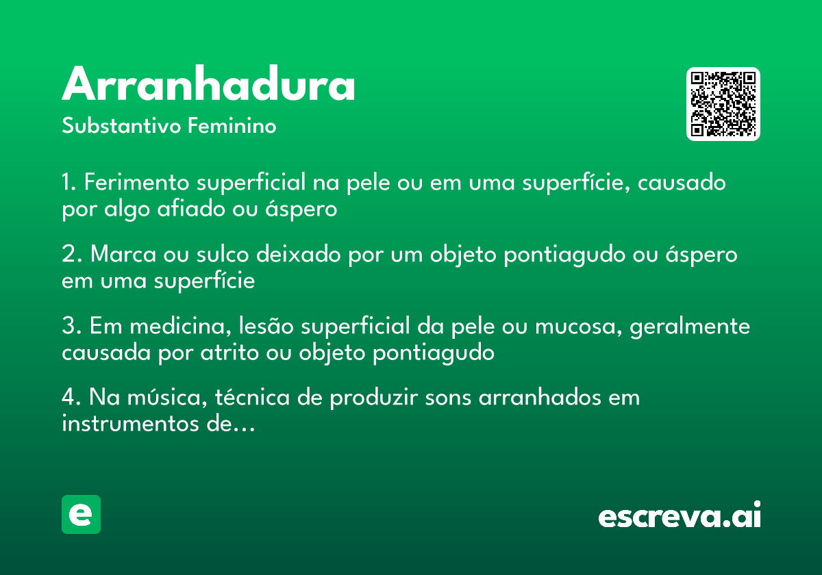 arranhadura