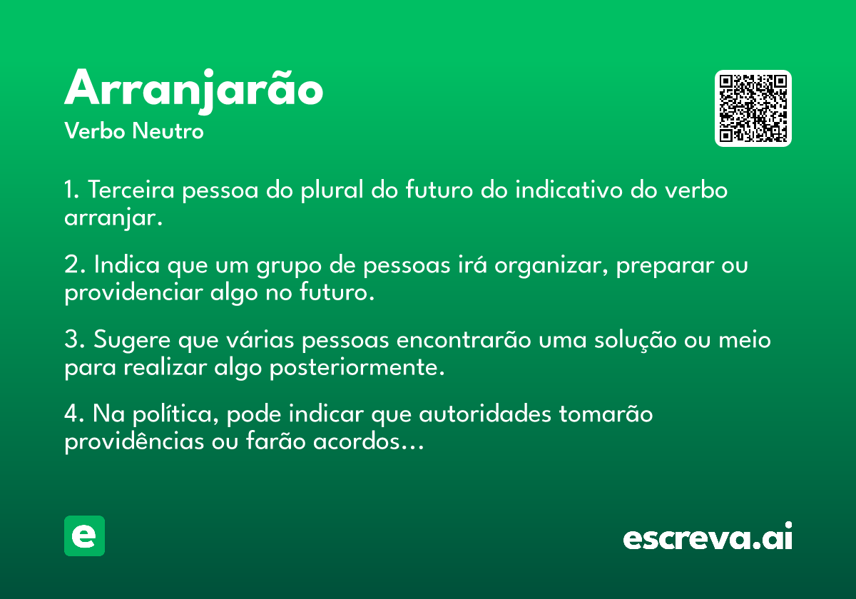 arranjarão