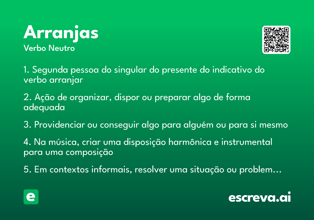 arranjas