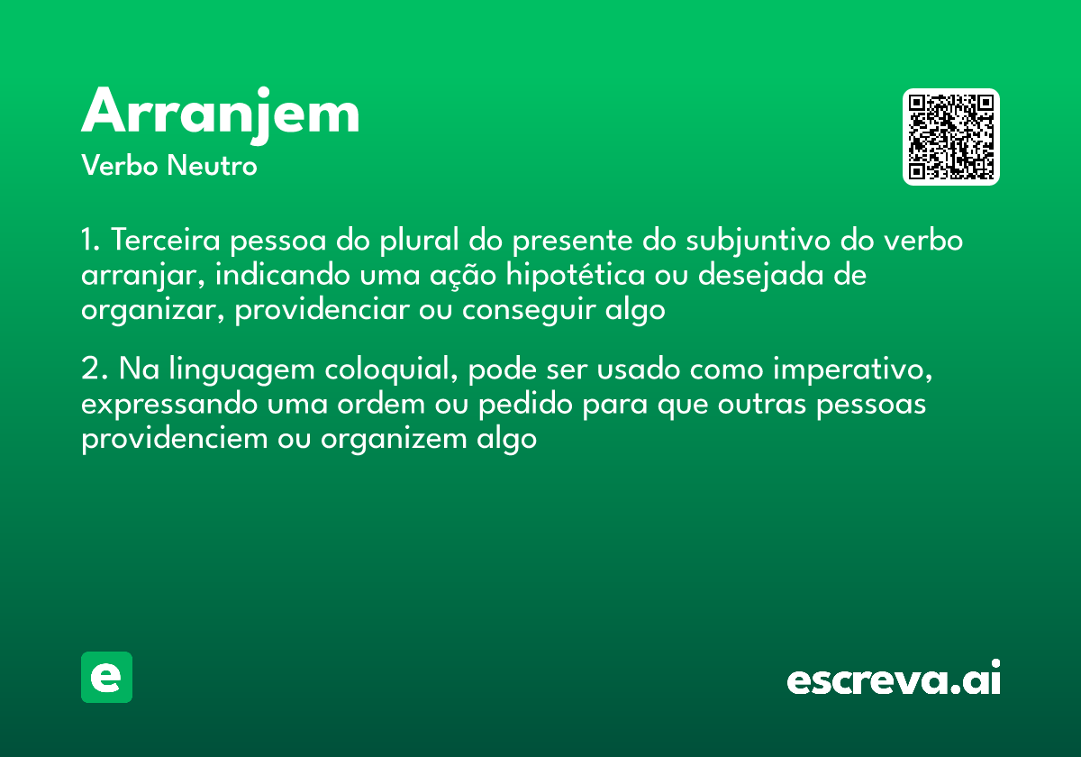 arranjem