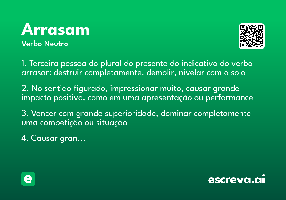 arrasam