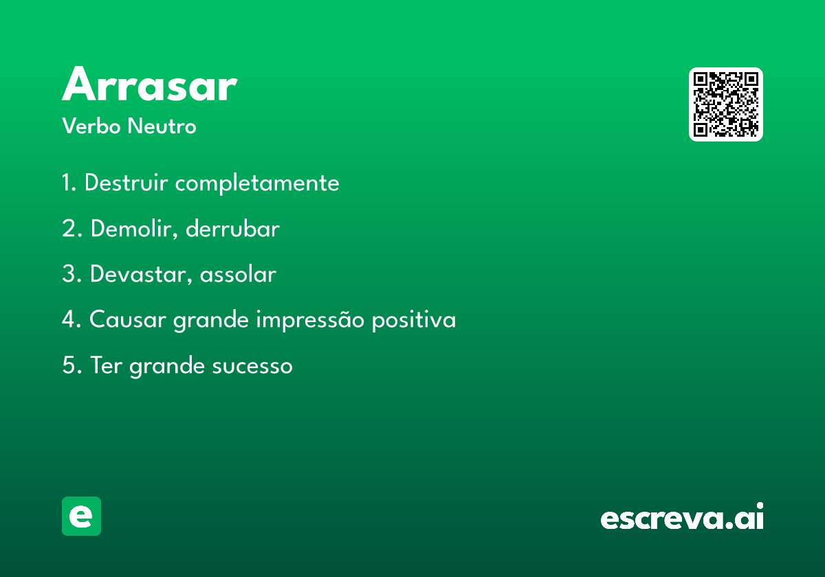 arrasar