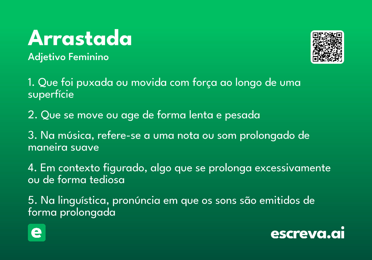 arrastada