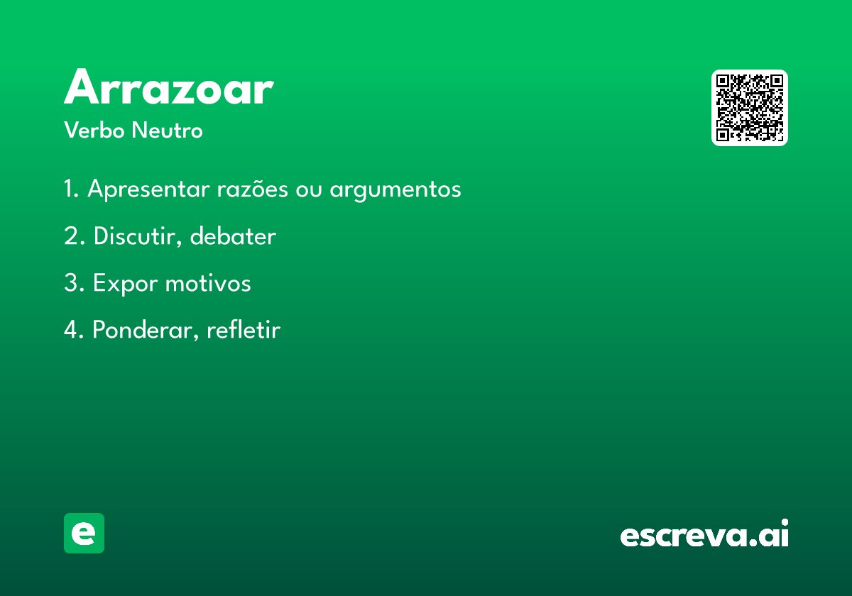 arrazoar