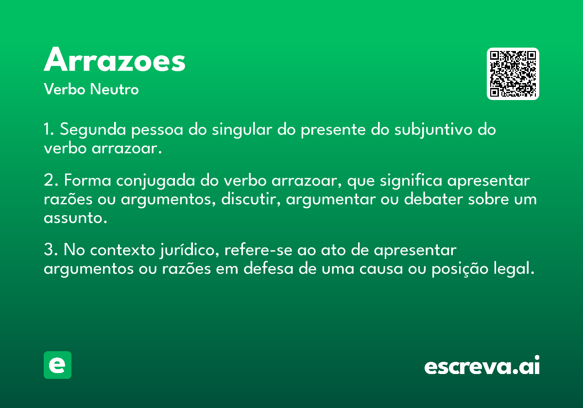 arrazoes