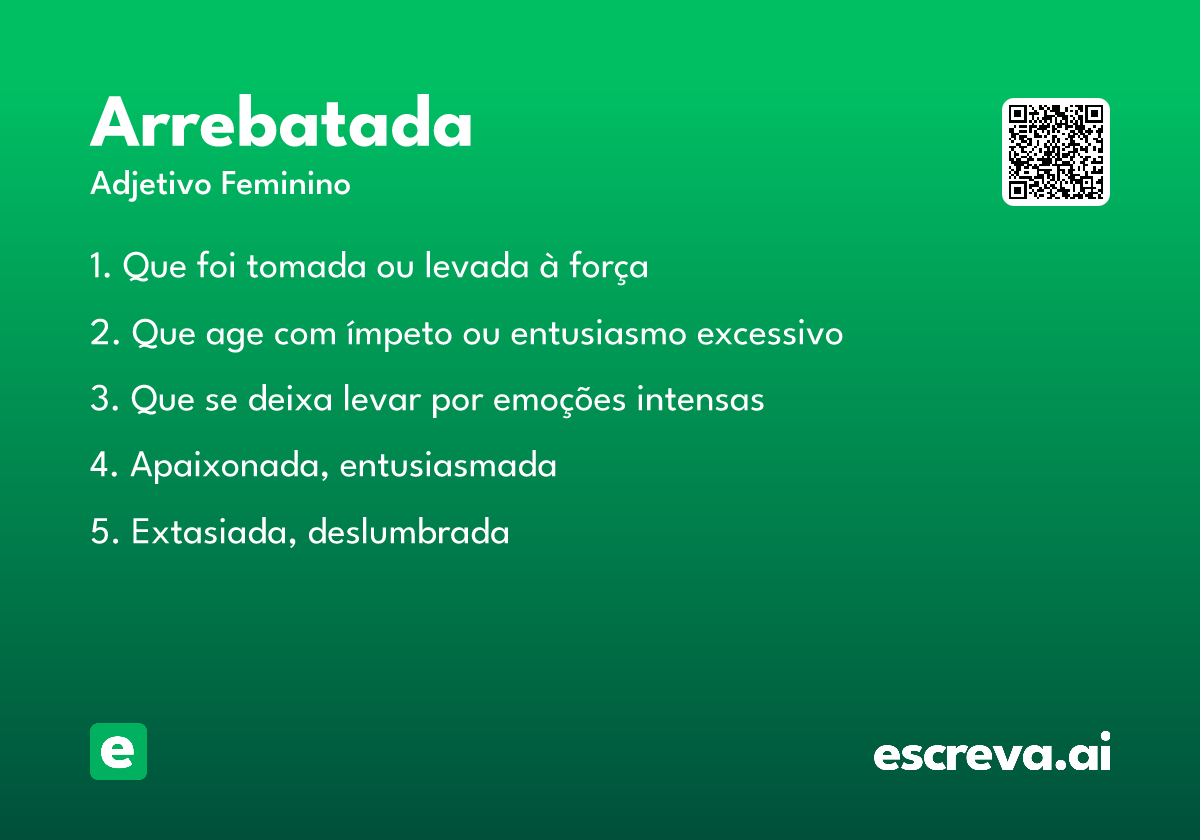 arrebatada