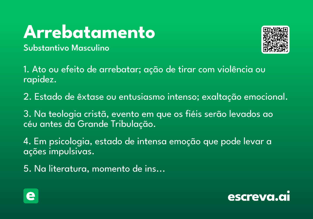 arrebatamento