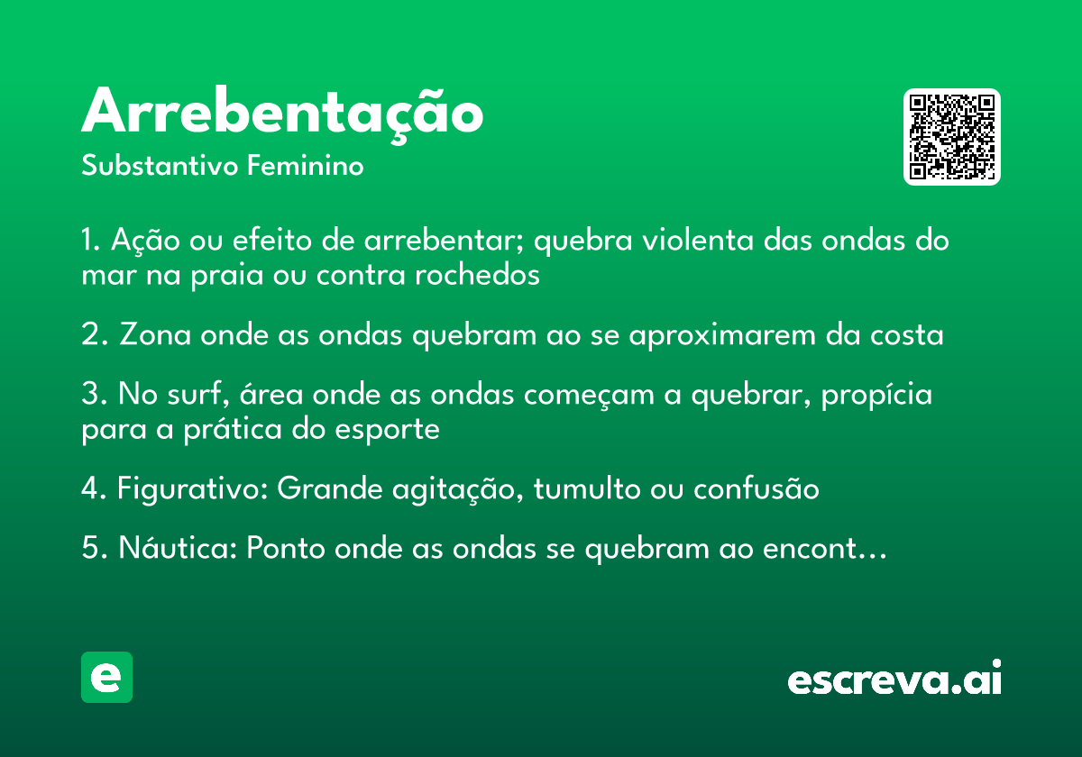arrebentação