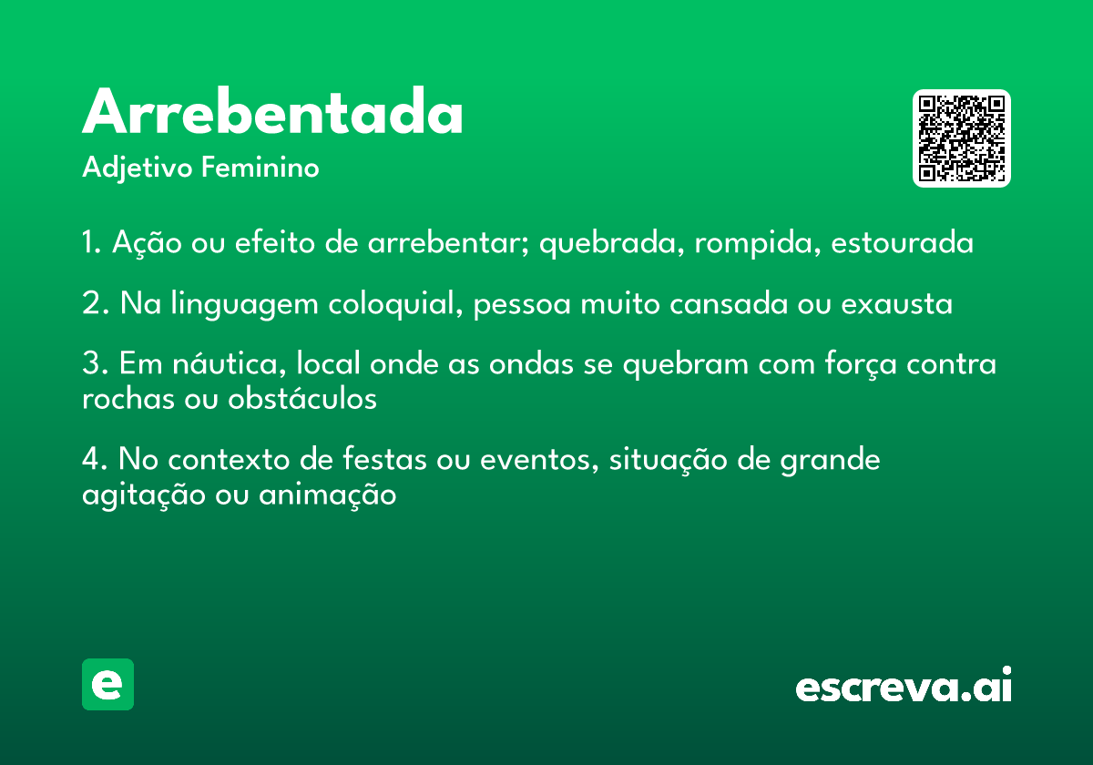 arrebentada