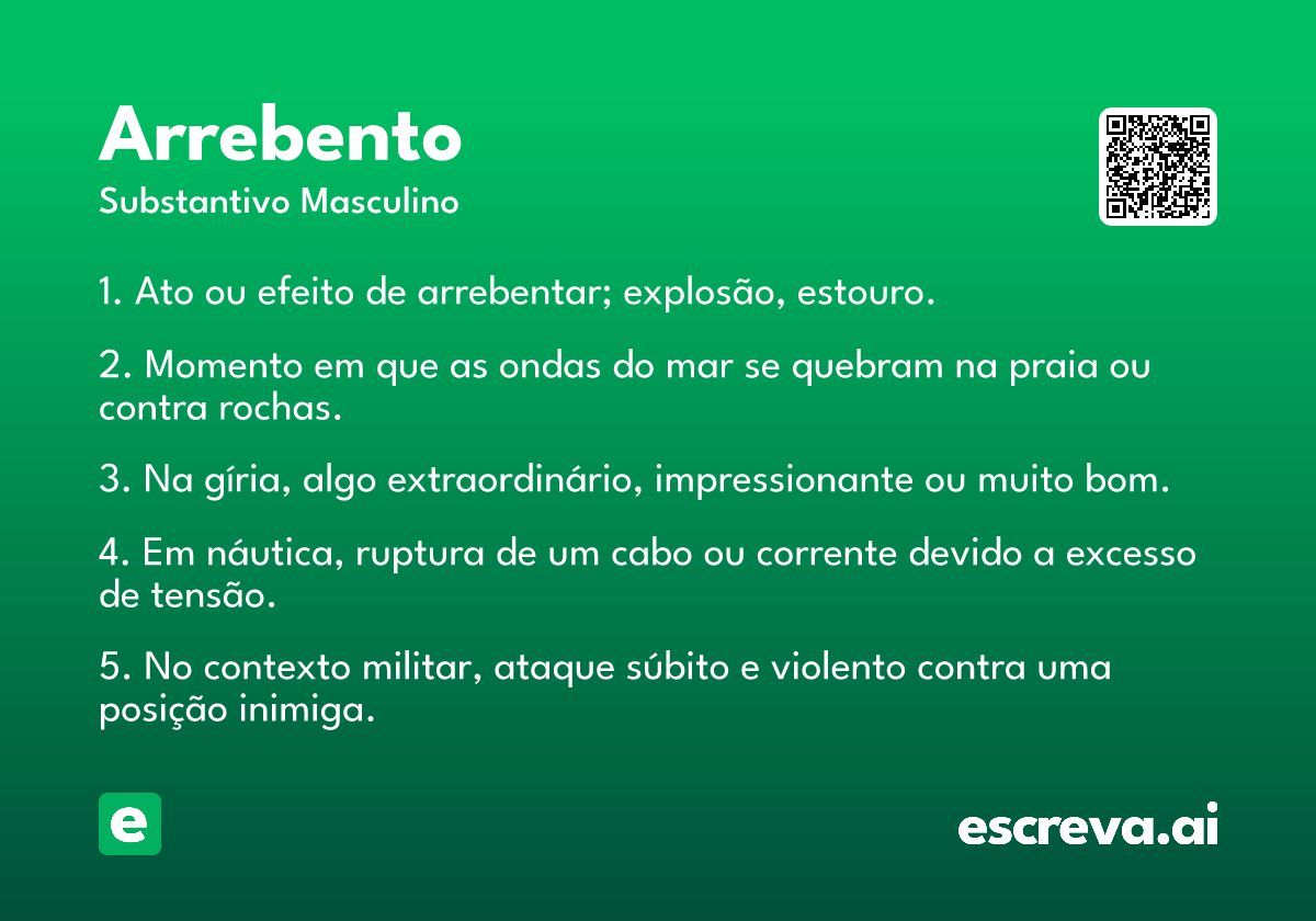 arrebento
