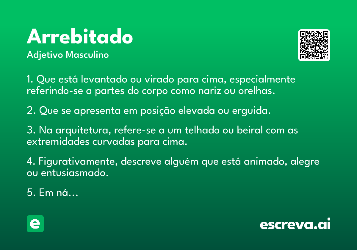 arrebitado