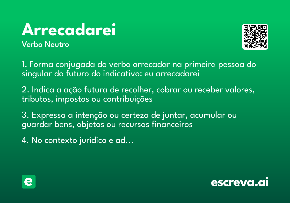 arrecadarei