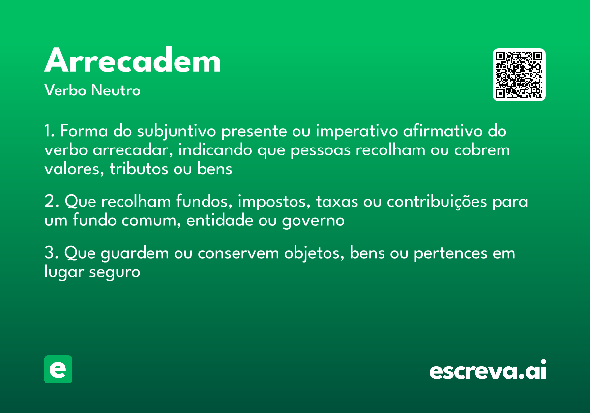 arrecadem