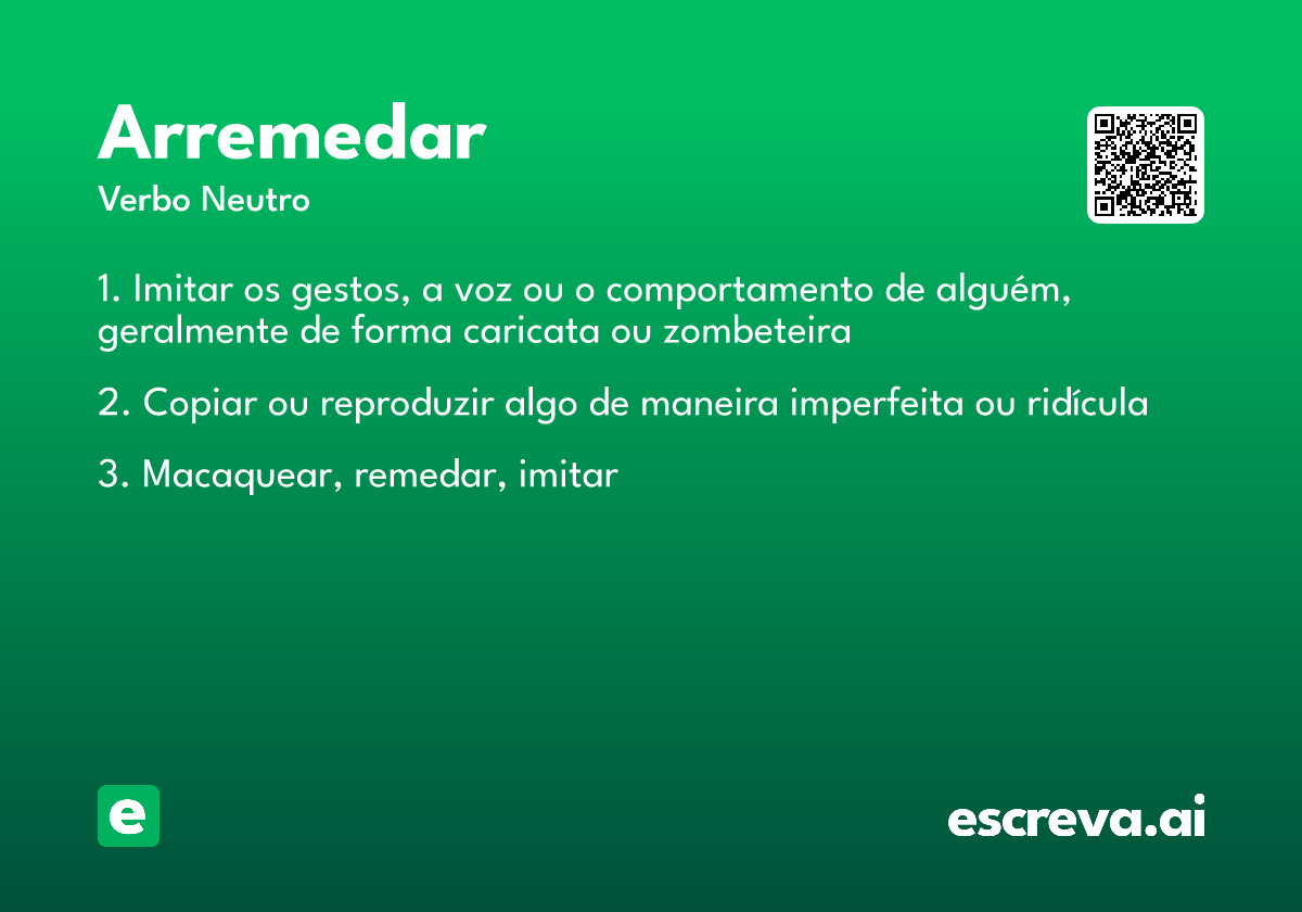 arremedar