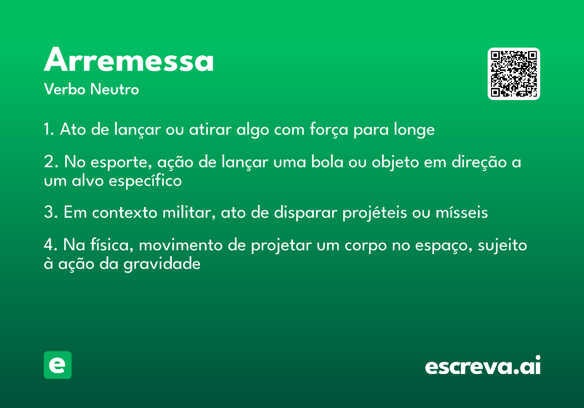arremessa