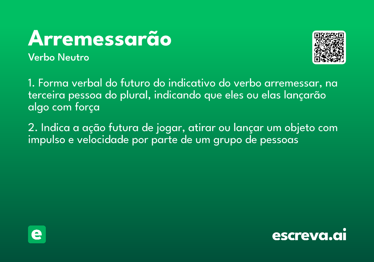 arremessarão