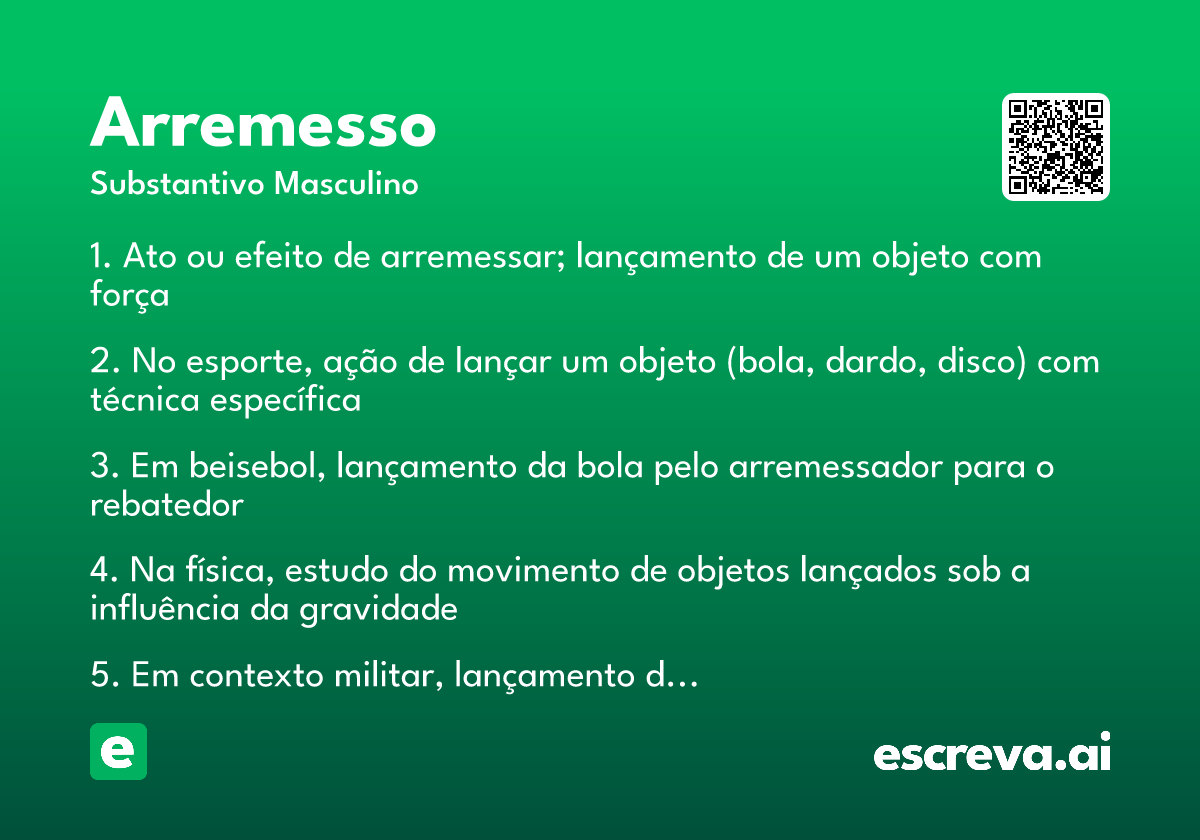 arremesso
