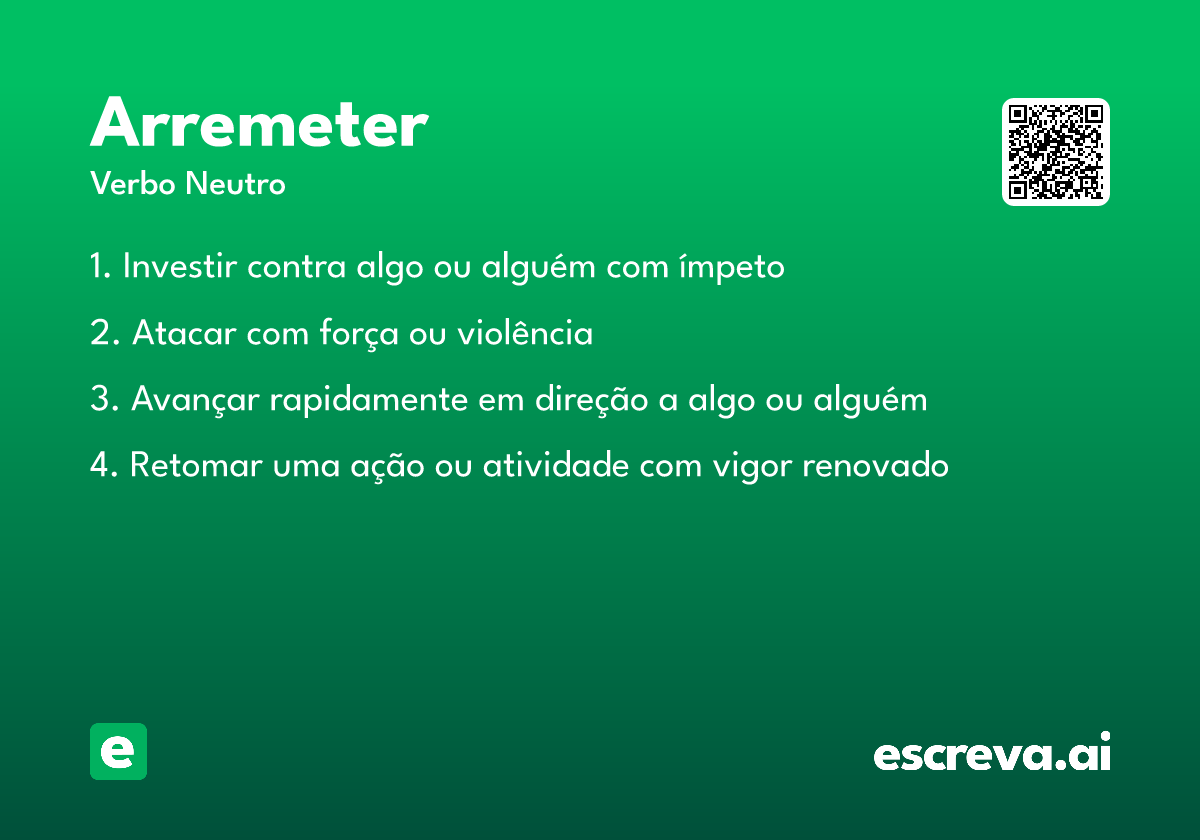 arremeter
