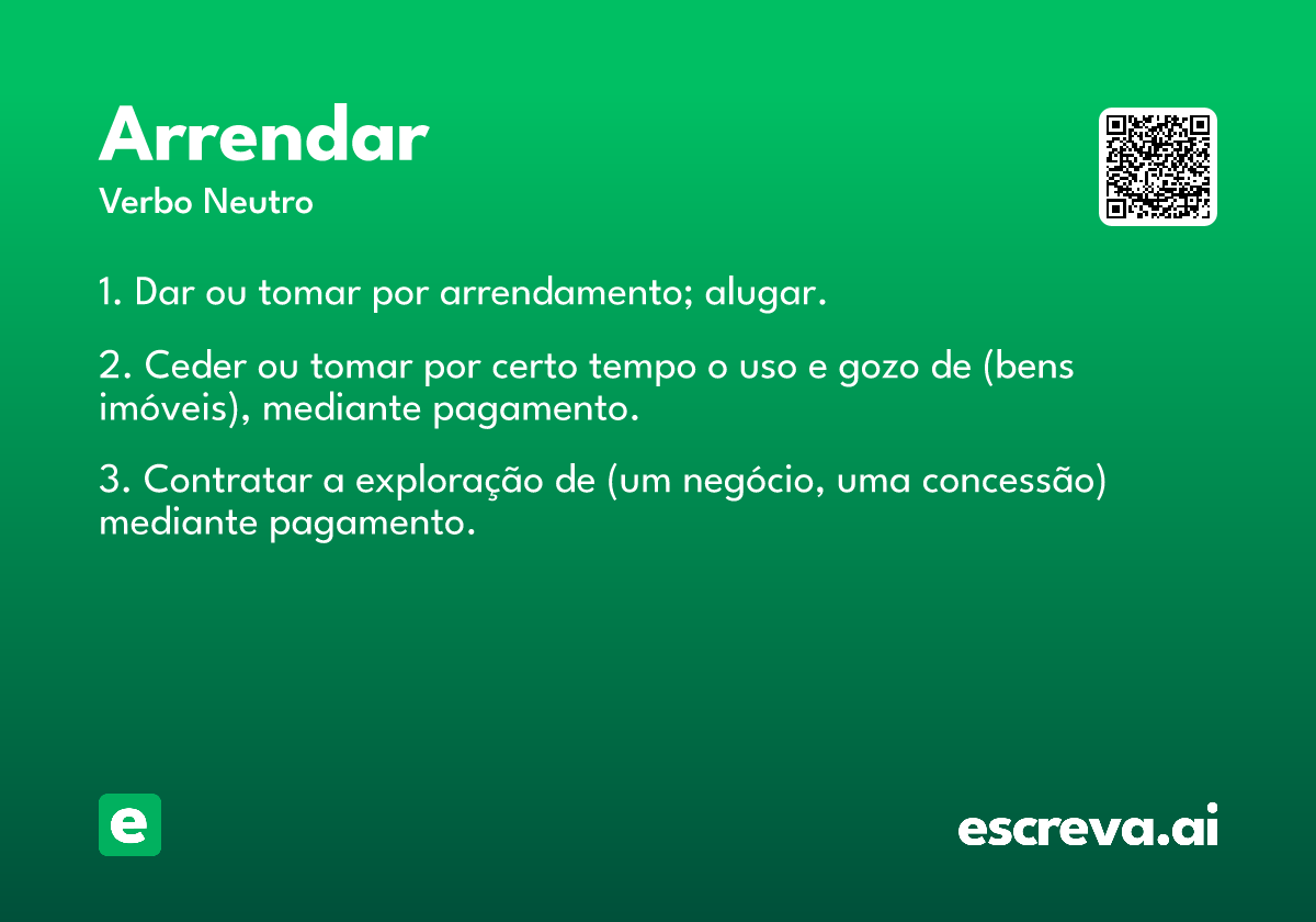 arrendar