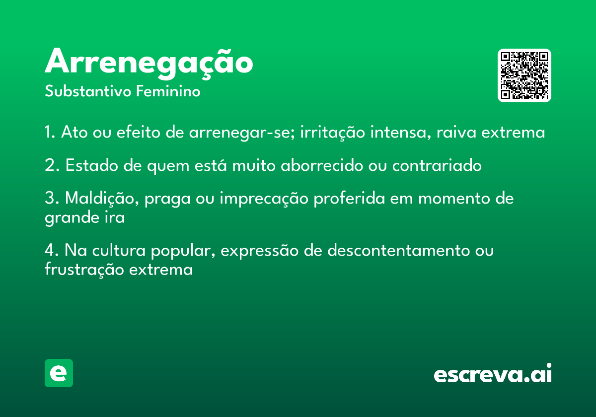 arrenegação