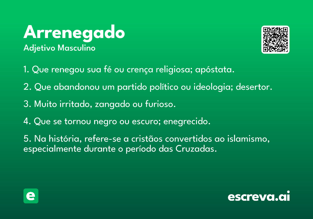 arrenegado
