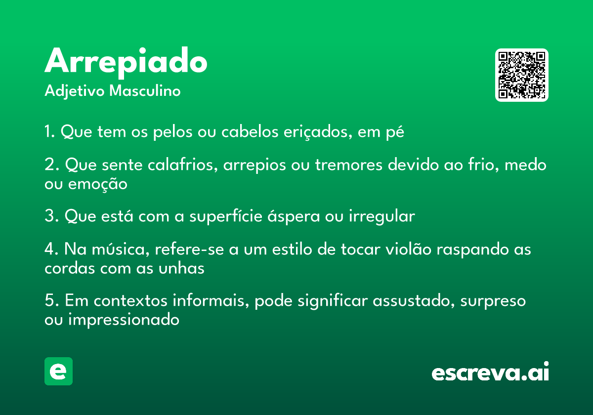 arrepiado