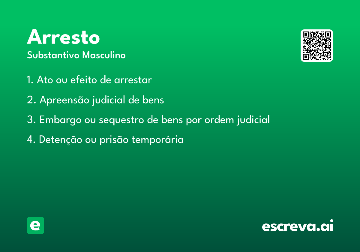 arresto