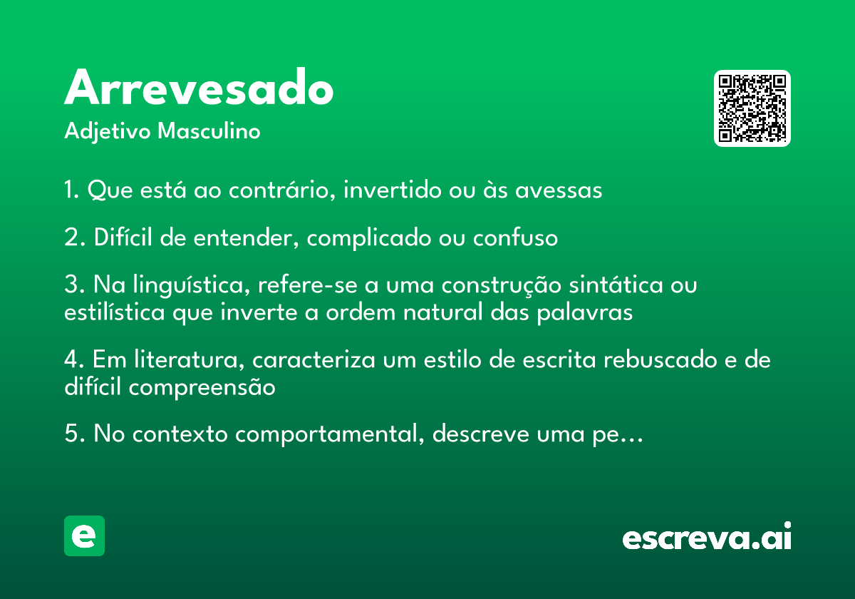 arrevesado