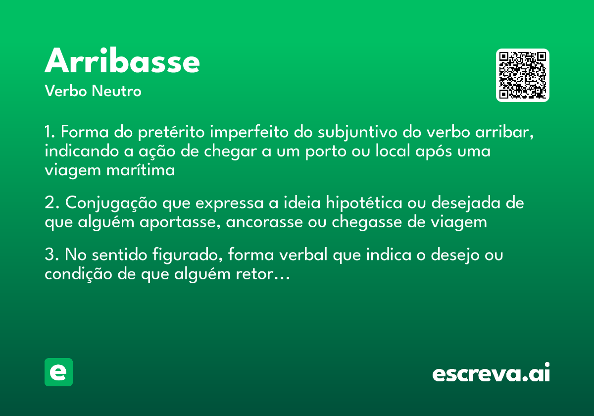 arribasse
