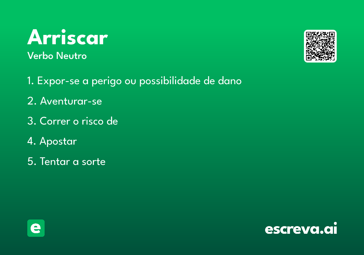 arriscar