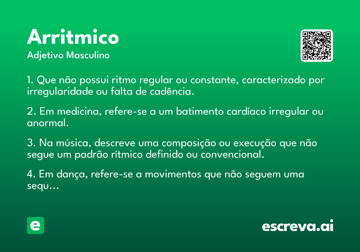 arritmico