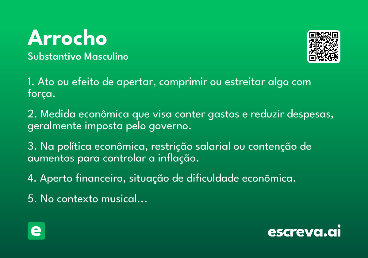 arrocho