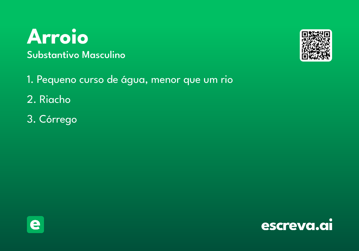 arroio