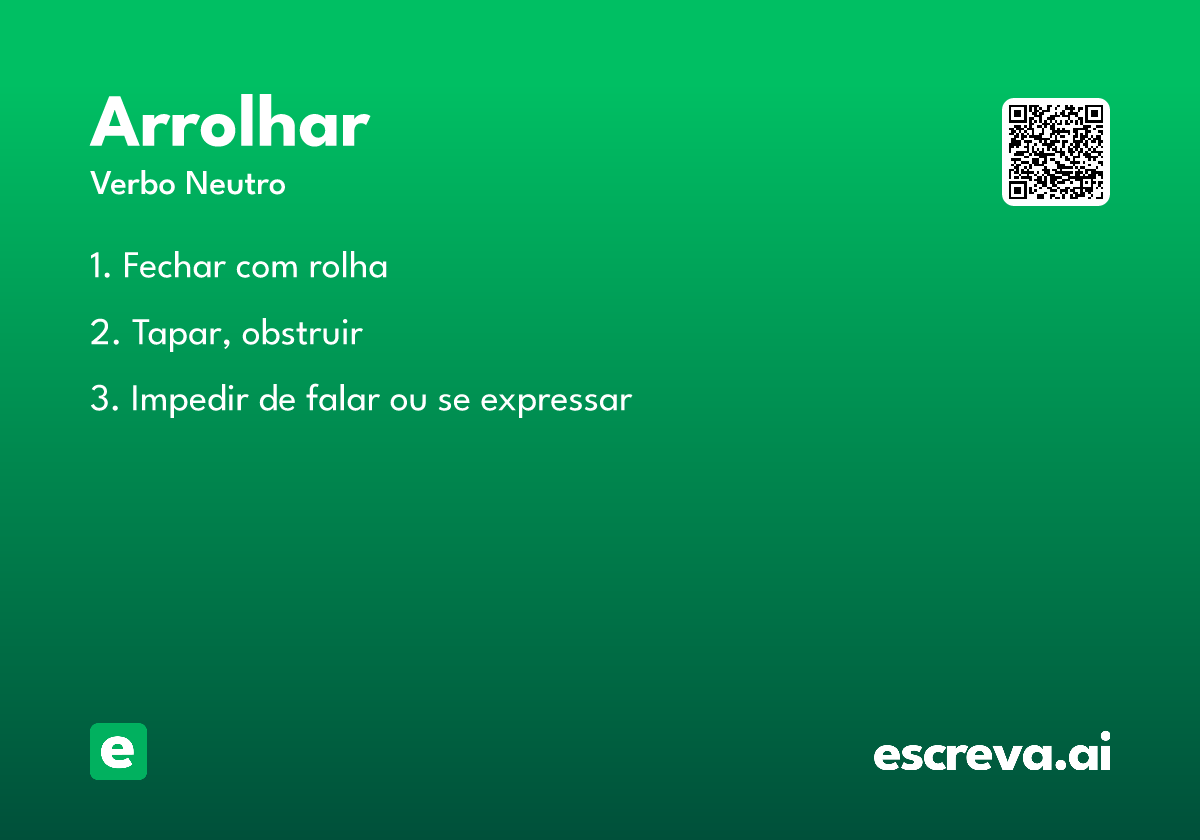 arrolhar