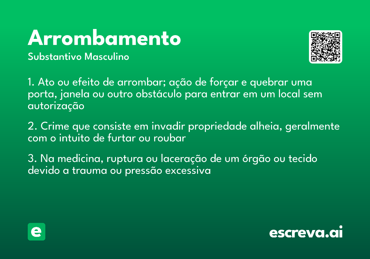 arrombamento
