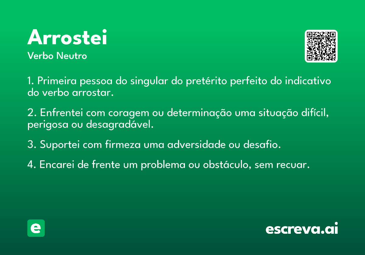 arrostei