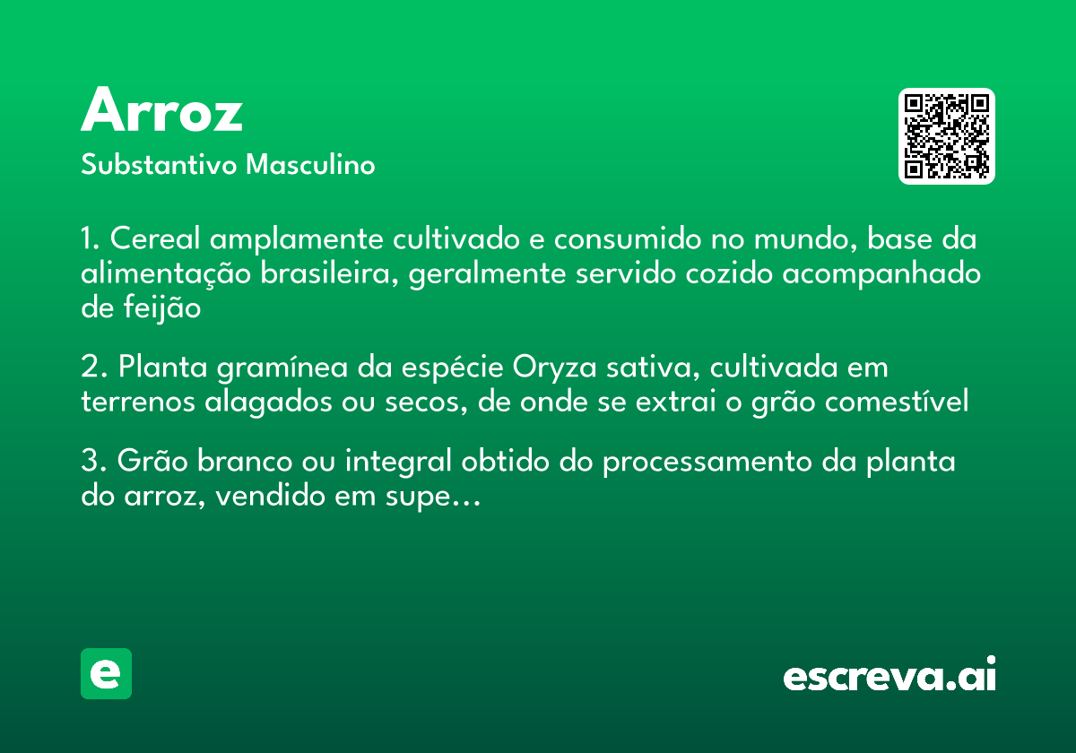arroz