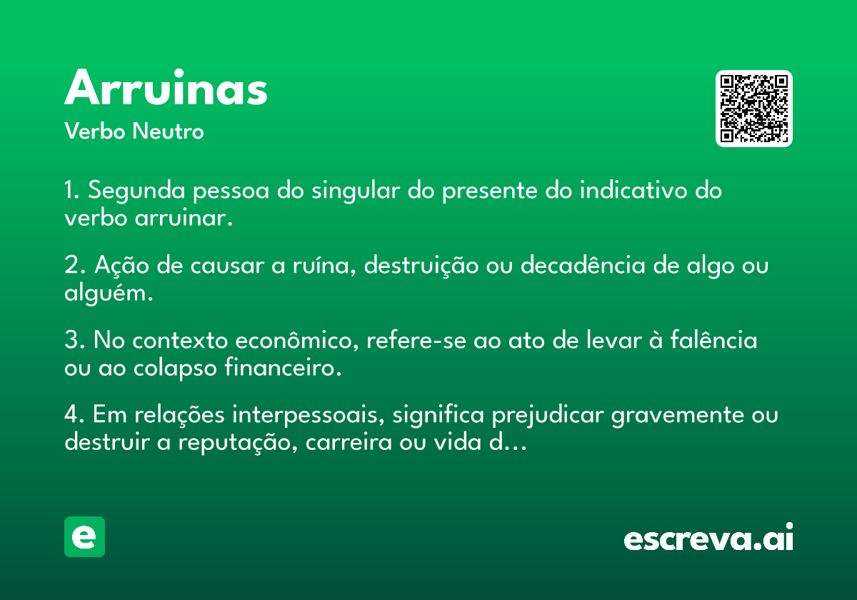 arruinas