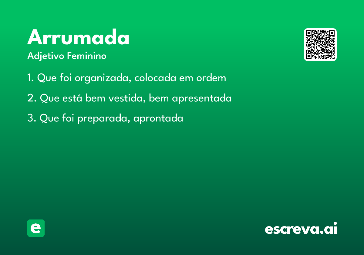 arrumada