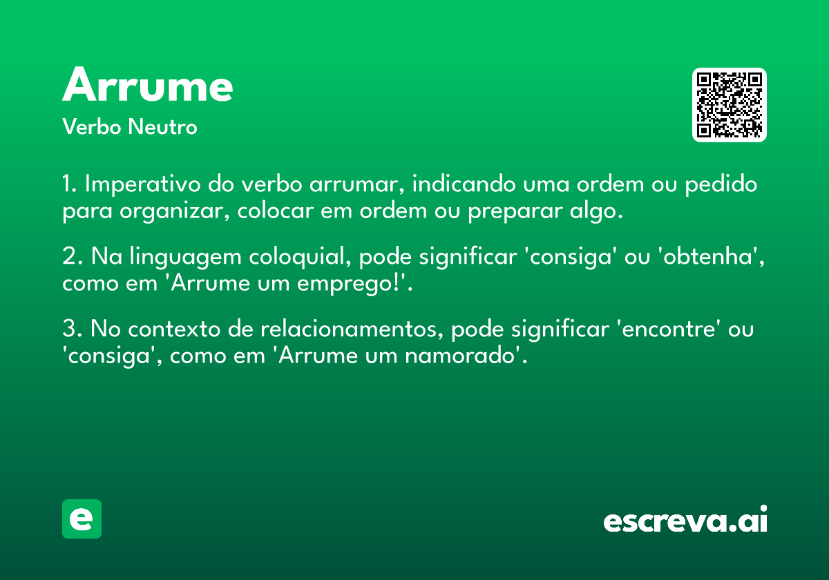 arrume