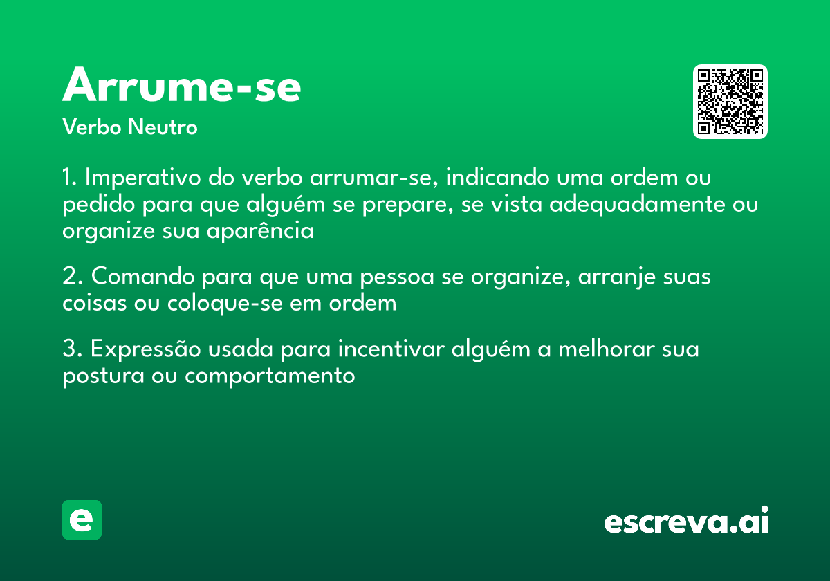 arrume-se