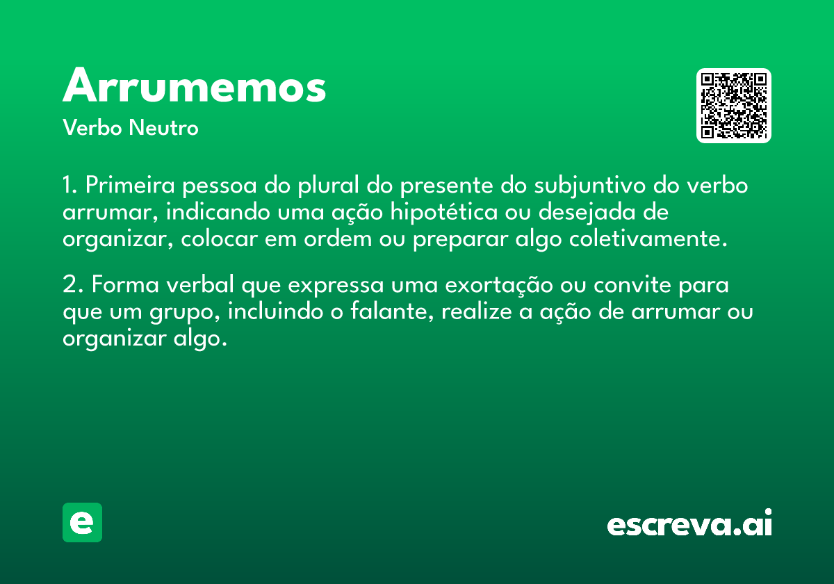 arrumemos