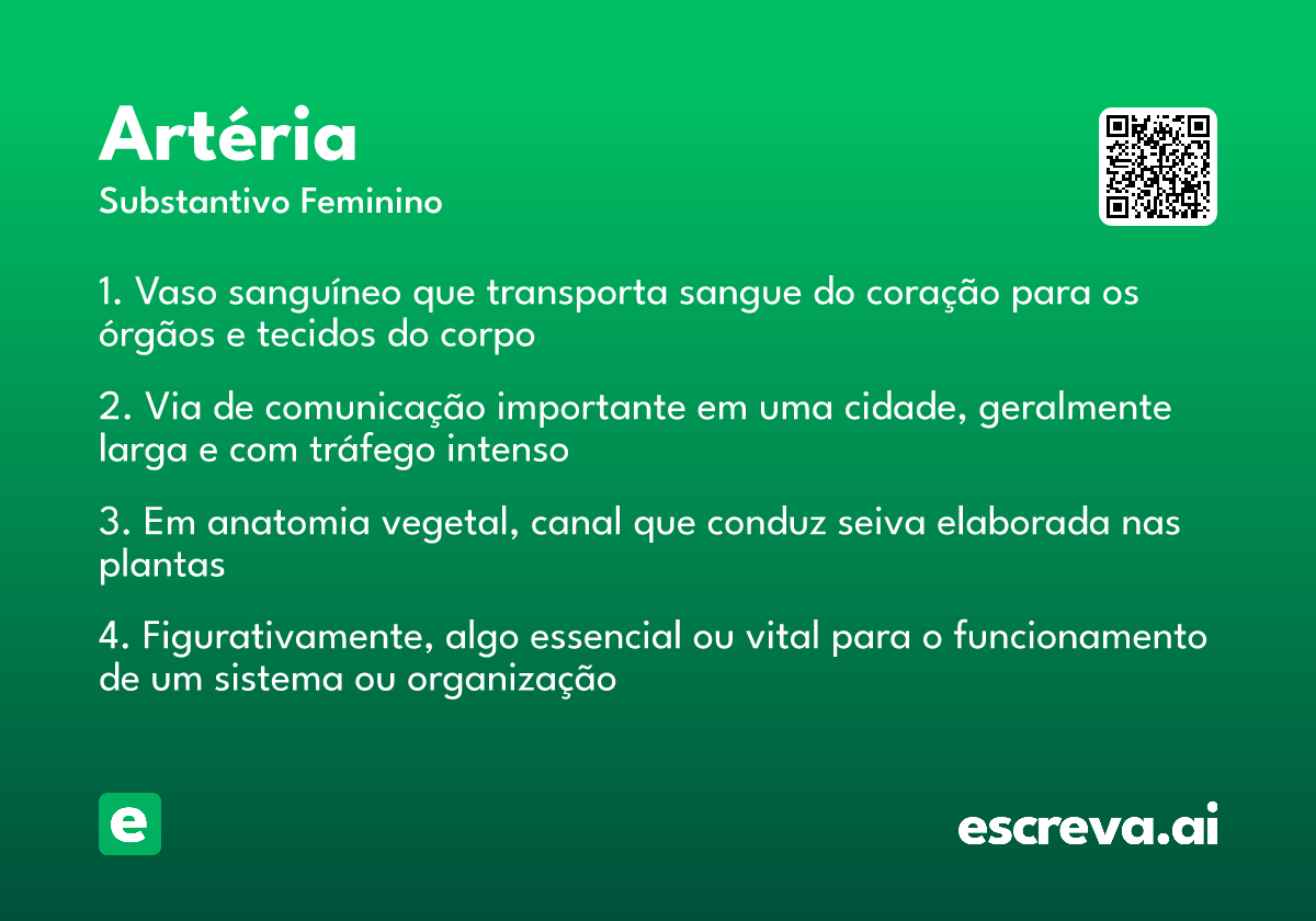 artéria