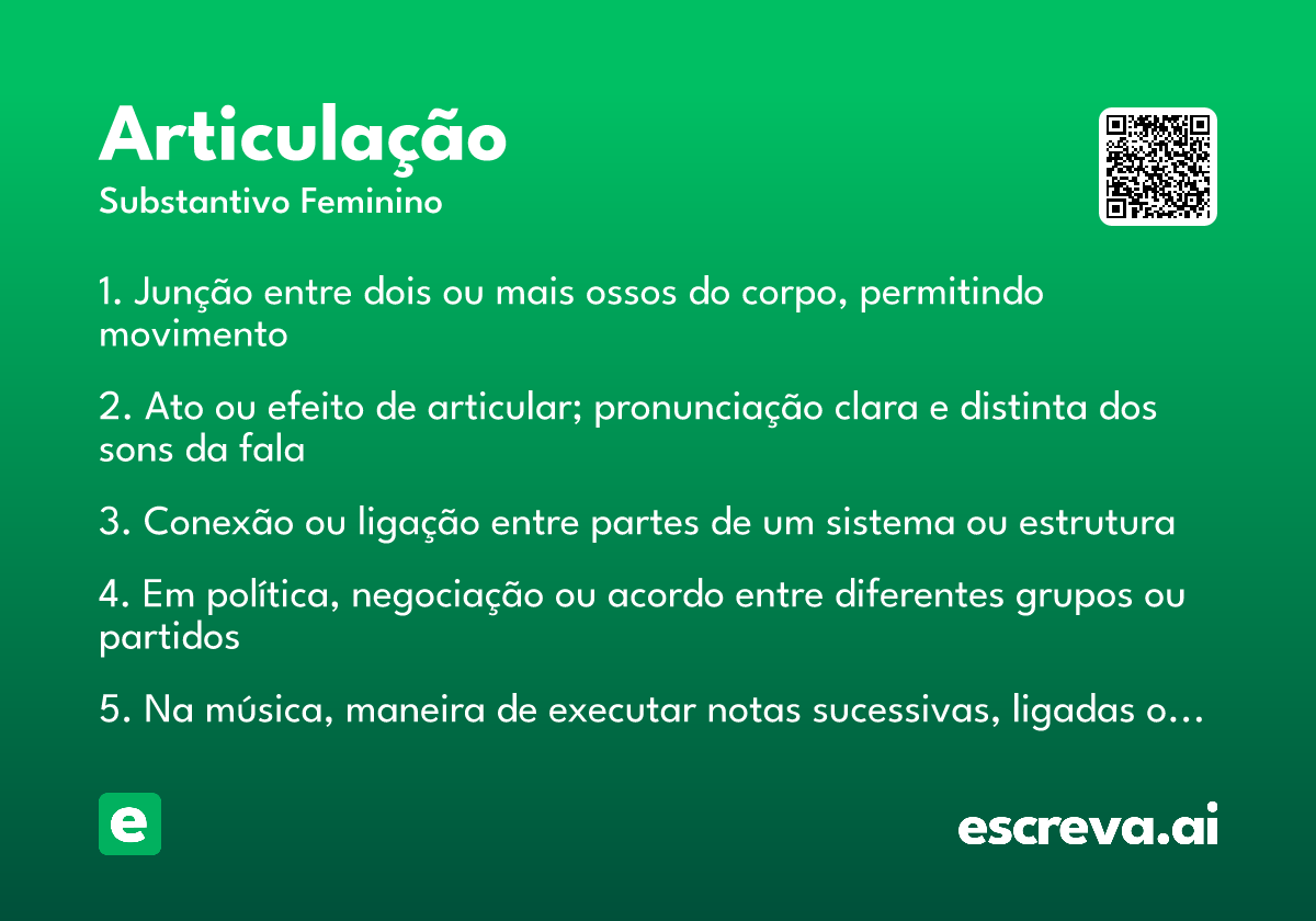 articulação