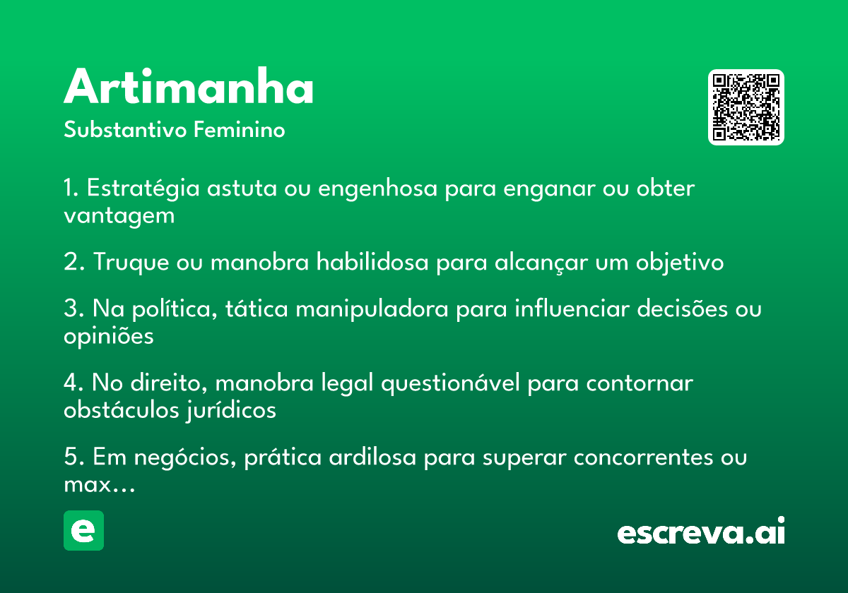 artimanha