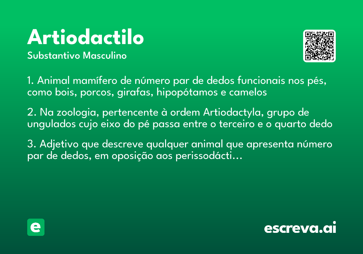 artiodactilo