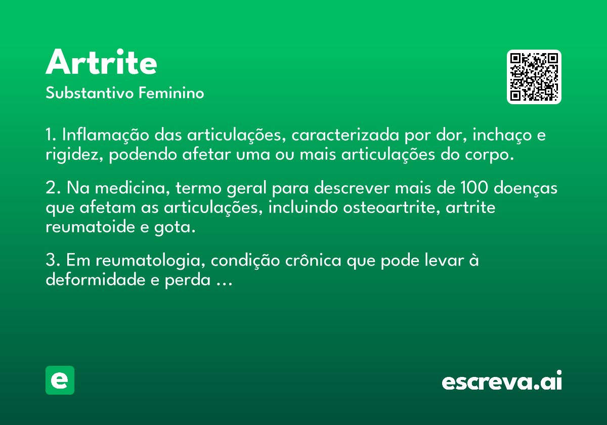 artrite